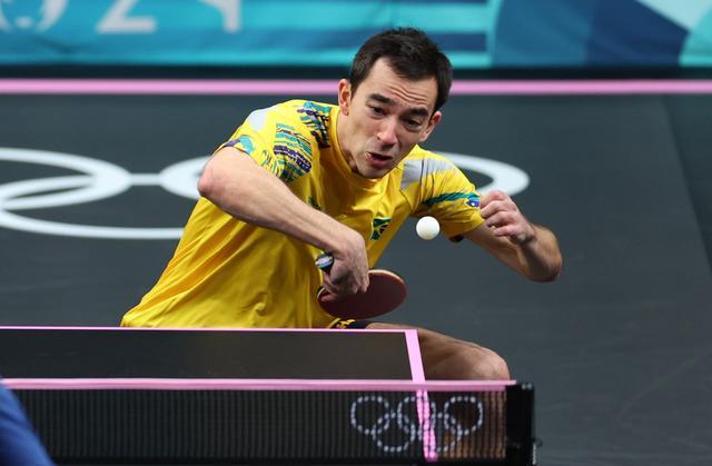 在游泳训练 在游泳训练